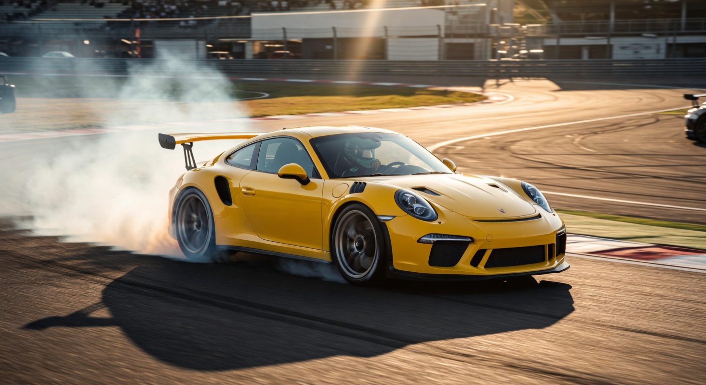 Porsche Amarillo